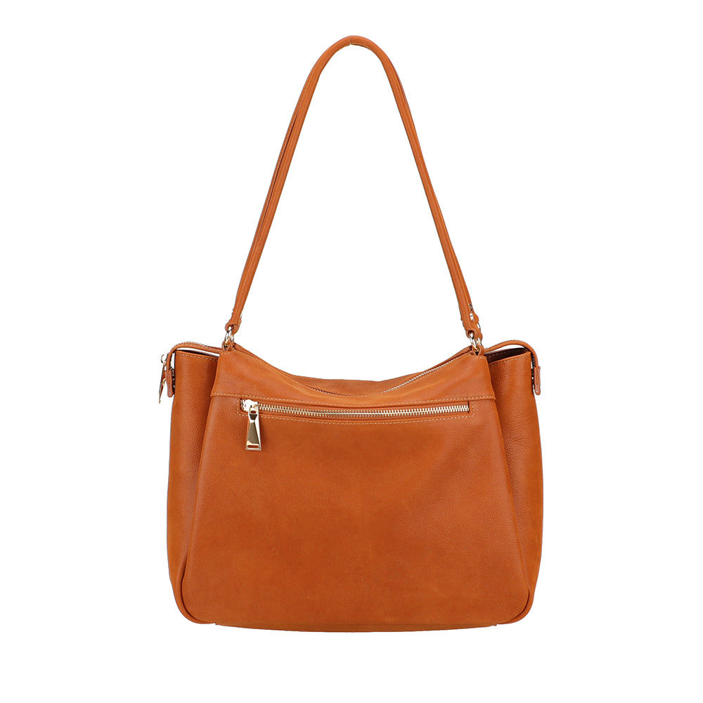 Sac shopping épaule Elsa cuir