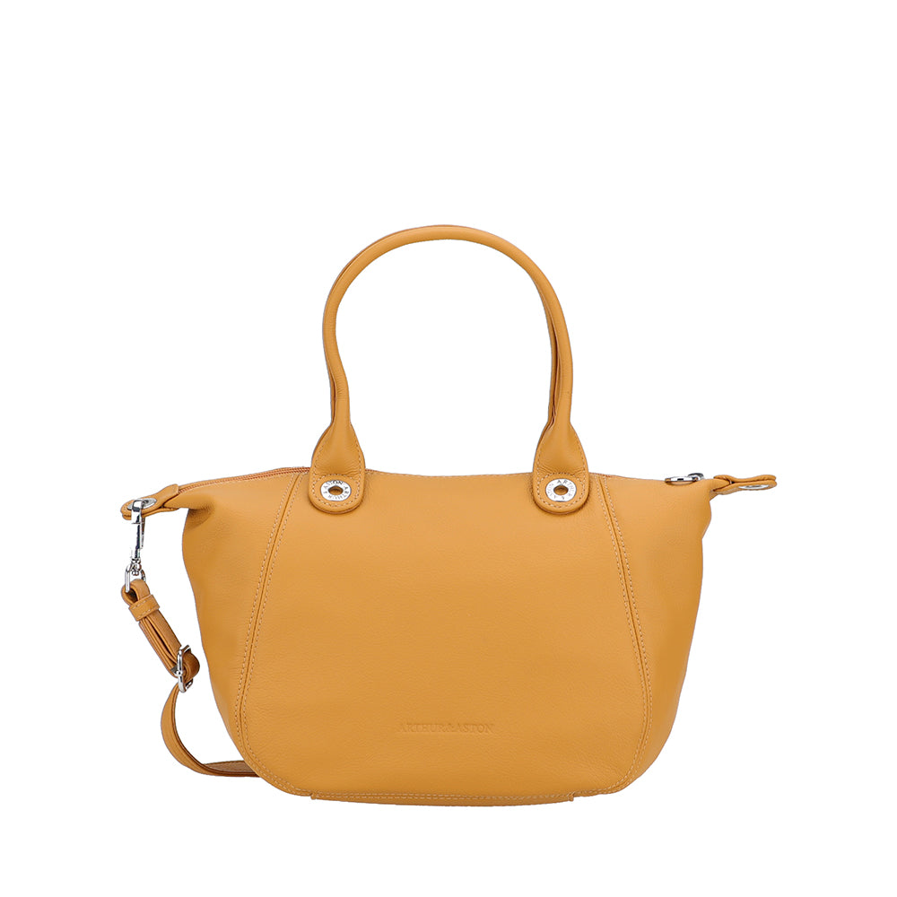 Petit sac cabas Louisa en cuir