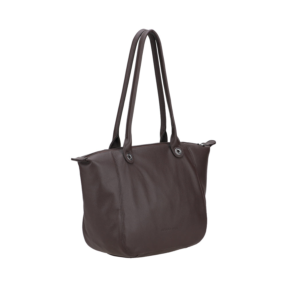 Moyen sac cabas Louisa en cuir