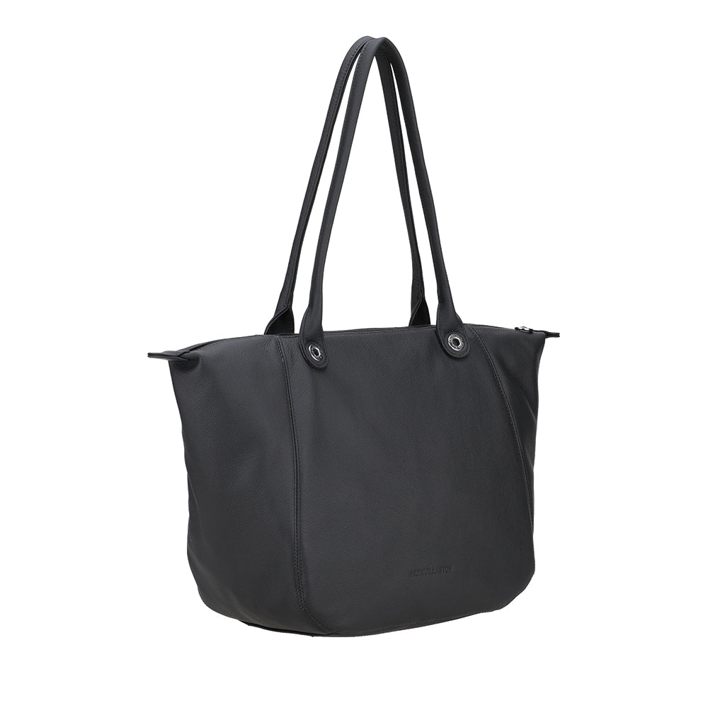 Grand sac cabas Louisa en cuir