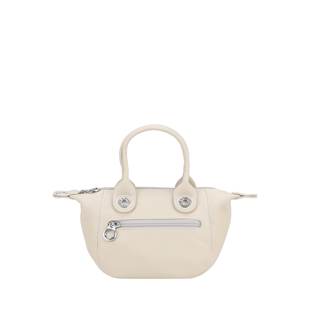 Mini sac cabas Louisa en cuir