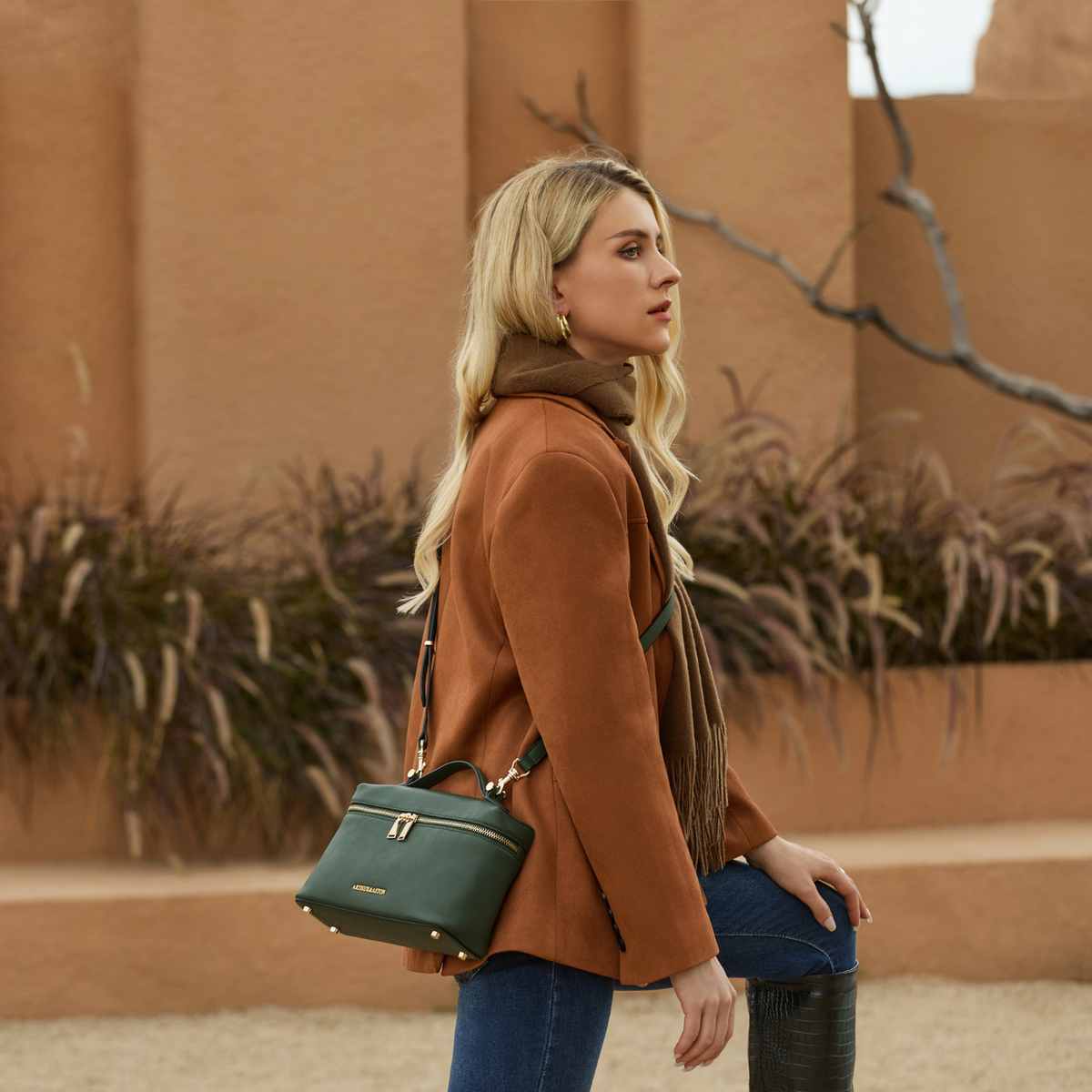 Sac vanity M Elma cuir