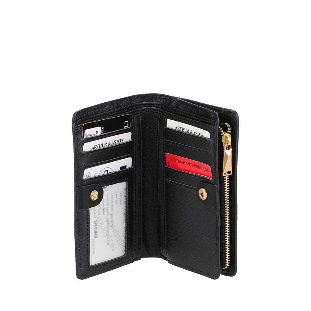 Nora Cowhide Leather Wallet