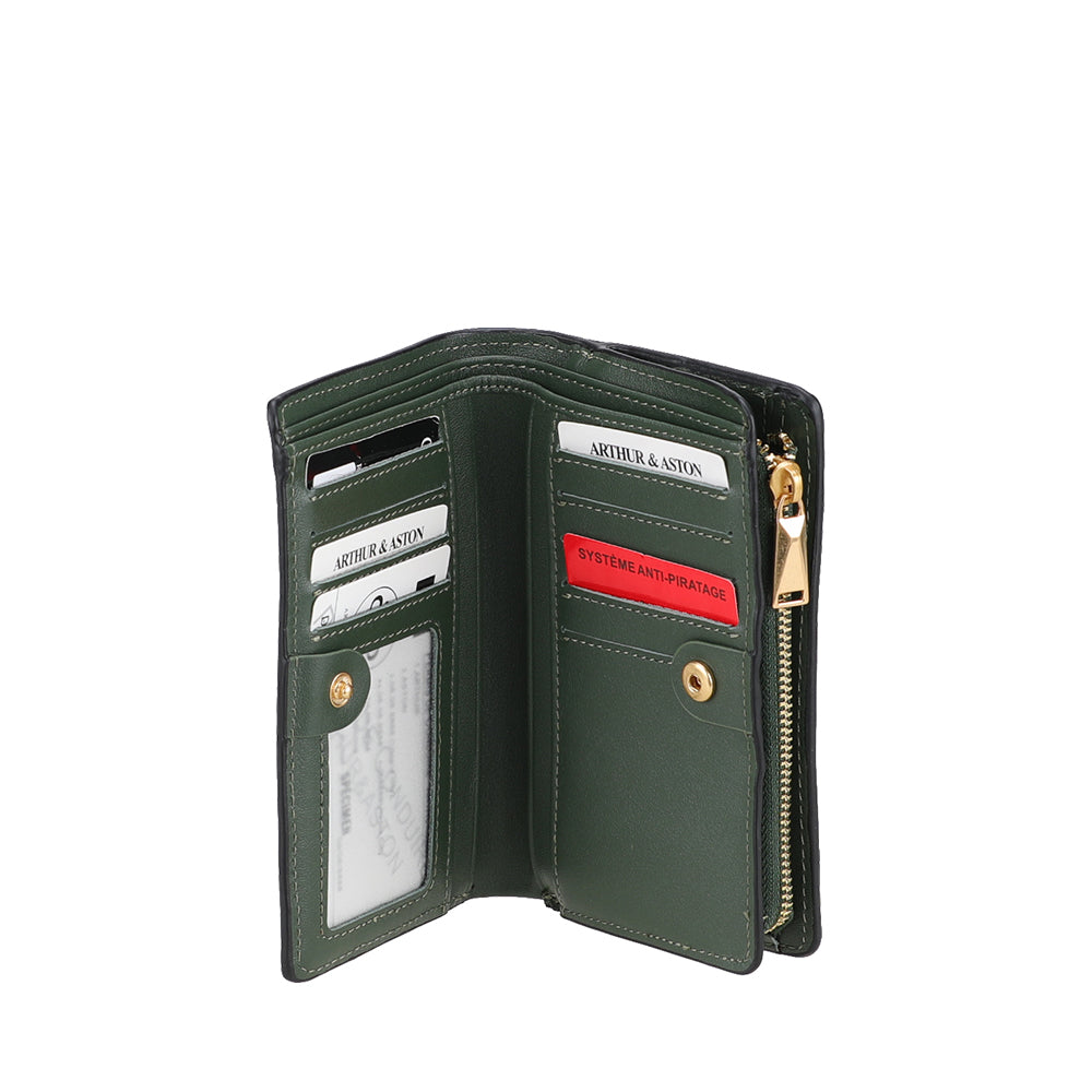 Nora Cowhide Leather Wallet
