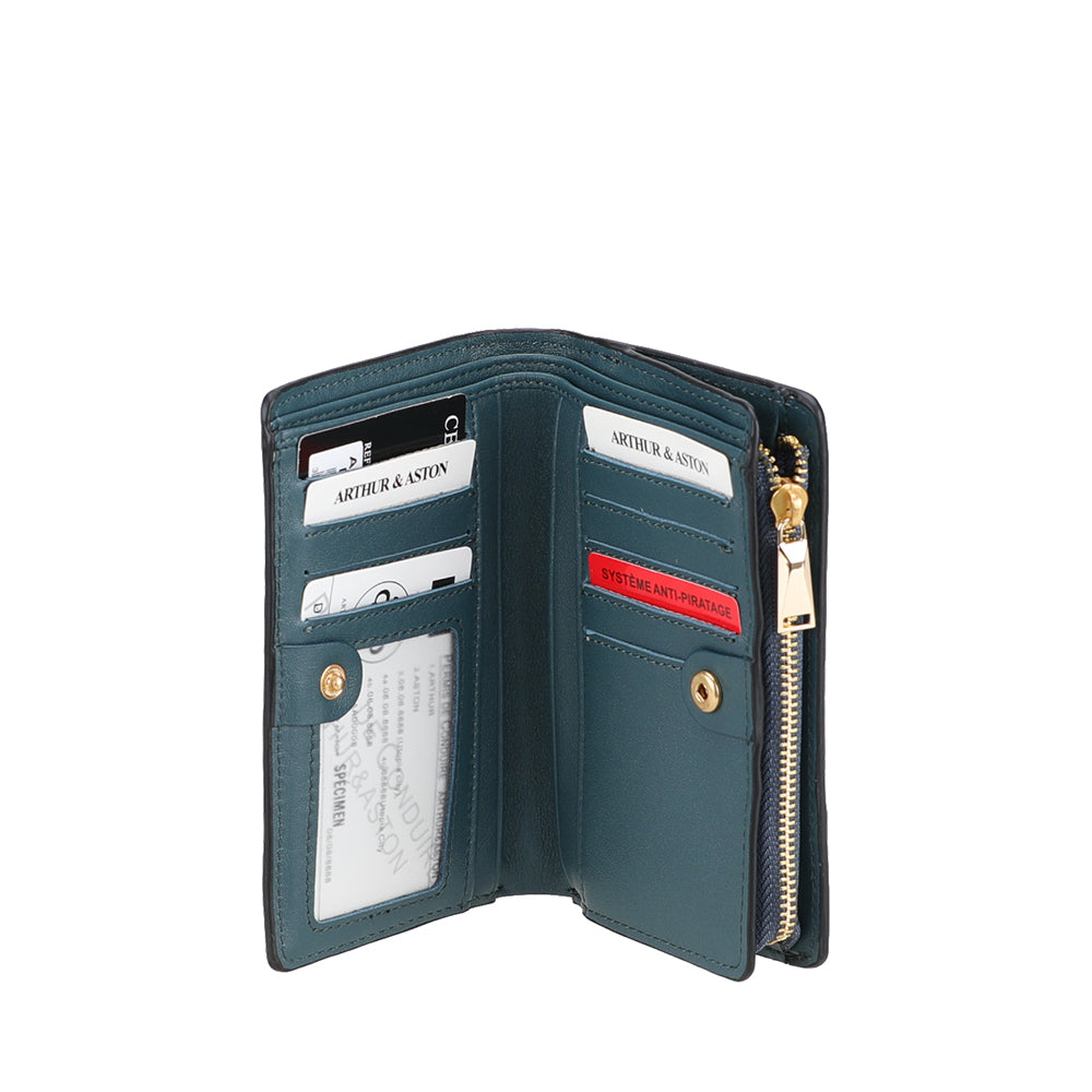 Nora Cowhide Leather Wallet