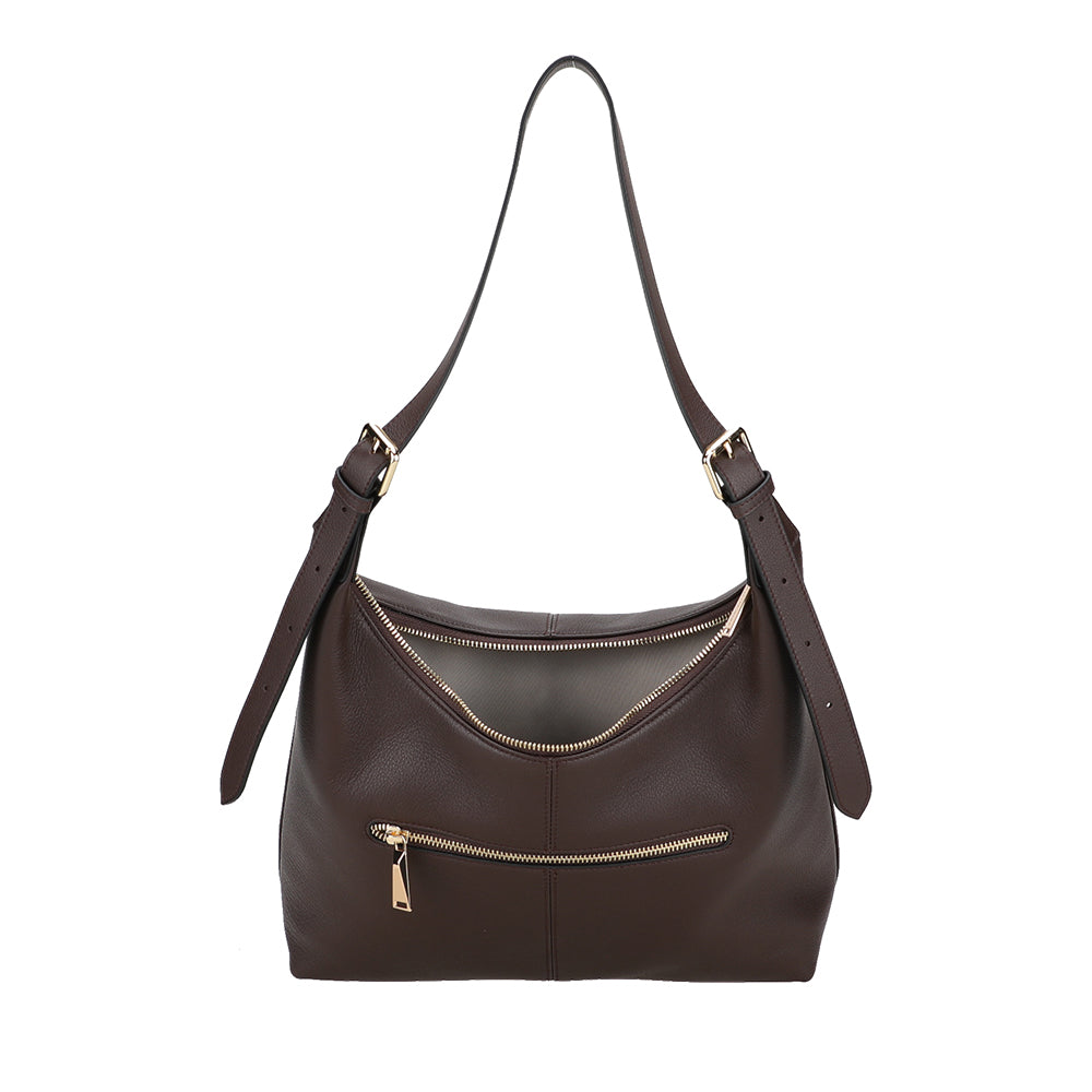 Sac épaule hobo Léonille cuir
