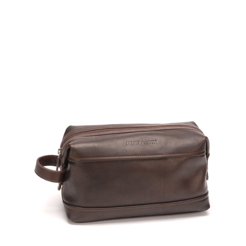 Pablo leather dipped toiletry bag