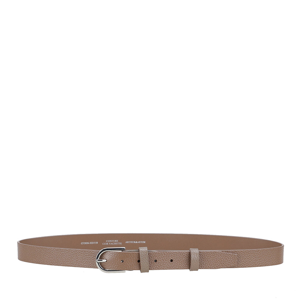 Ceinture femme cuir grainé