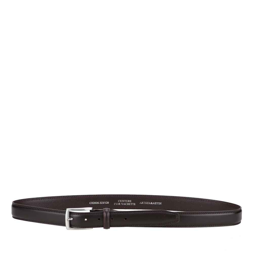 Ceinture de costume Homme cuir fine