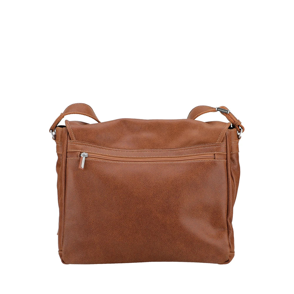 Owen Large Leather Messenger Bag