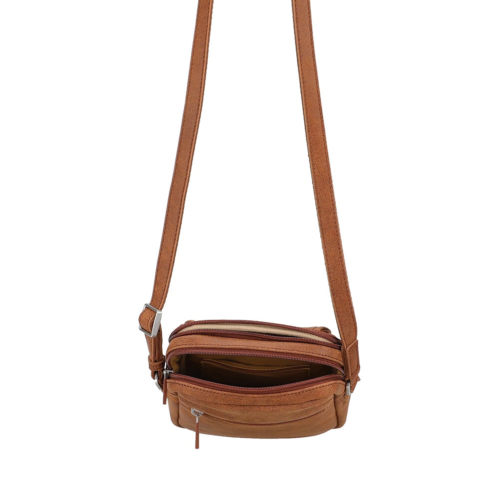 L Owen Leather Crossbody Bag
