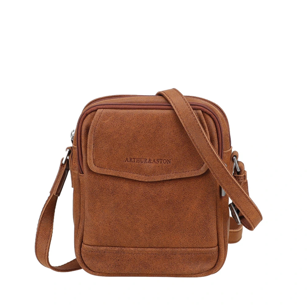 L Owen Leather Crossbody Bag