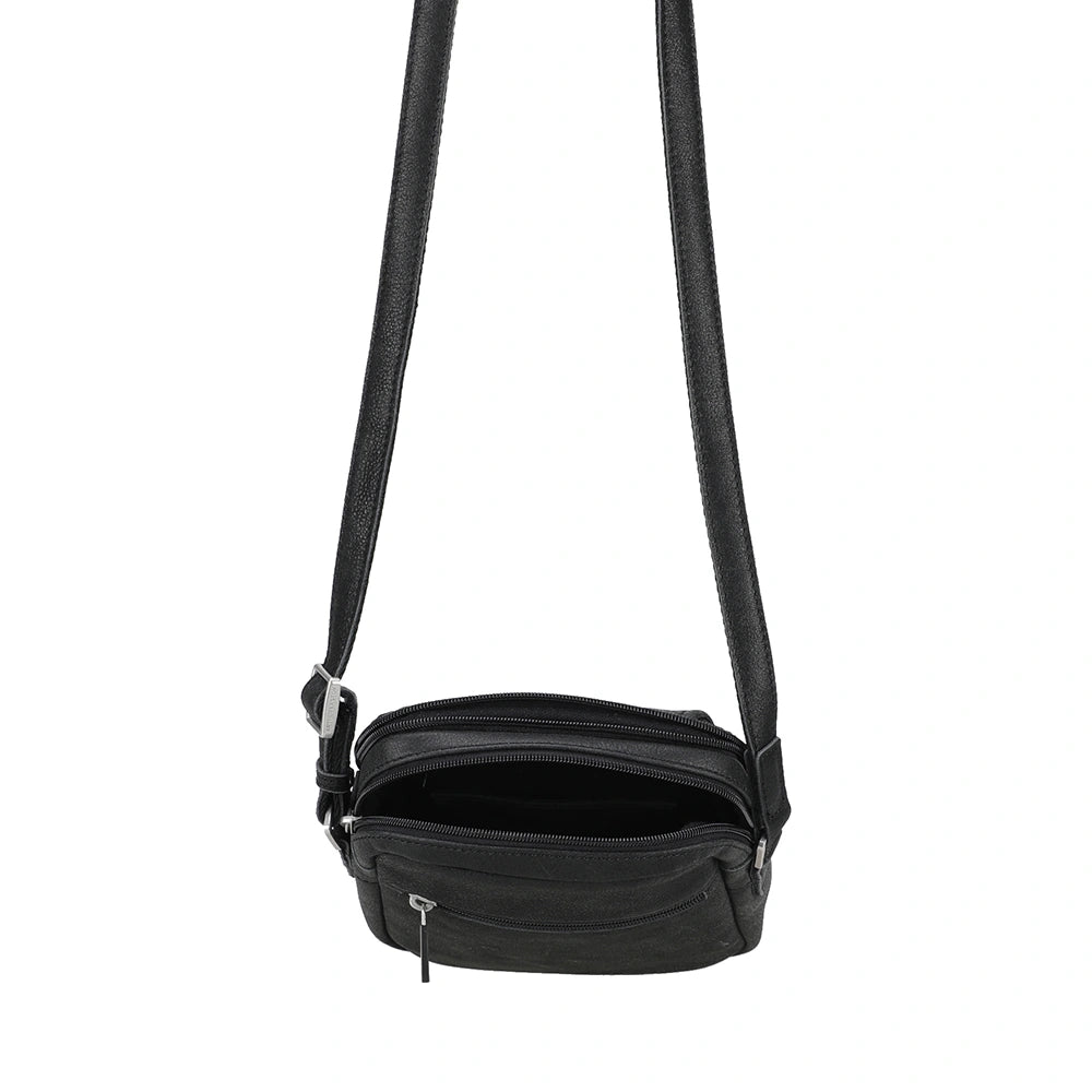 L Owen Leather Crossbody Bag