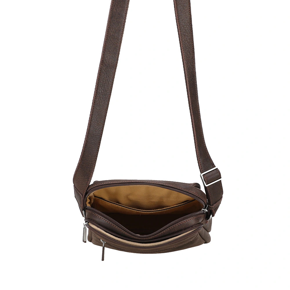 Owen XL Leather Crossbody Bag