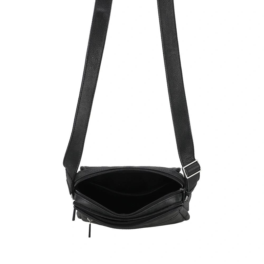 Owen XL Leather Crossbody Bag